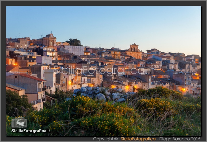 Siracusa Buscemi Panoramiche del borgo Sicilia Fotografica